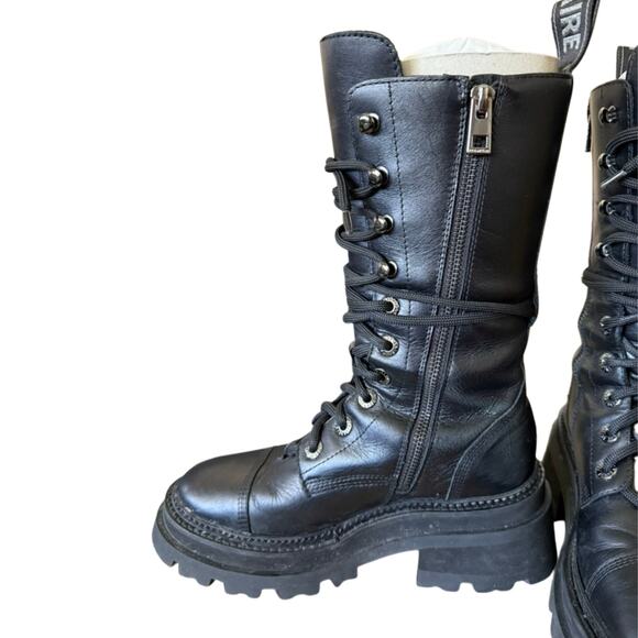 Zadig & Voltaire Ride Boots — Black Leather | FR 36 (US 6) | NWT (Flawed) - Picture 6 of 13